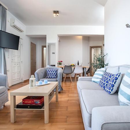 Dimitra Apartment With Private Pool And Sea View -The Ground Floor Of A Two Storey Building Daratsos Buitenkant foto