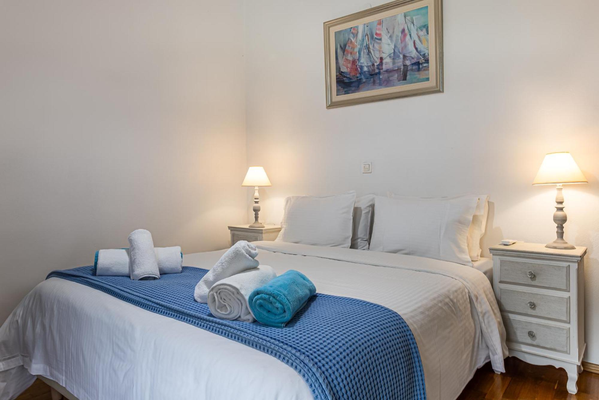 Dimitra Apartment With Private Pool And Sea View -The Ground Floor Of A Two Storey Building Daratsos Buitenkant foto