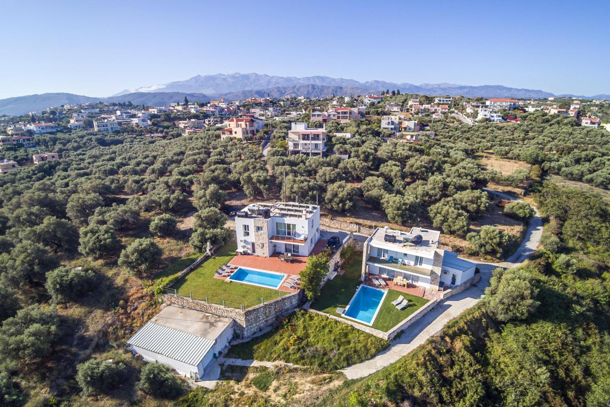 Dimitra Apartment With Private Pool And Sea View -The Ground Floor Of A Two Storey Building Daratsos Buitenkant foto